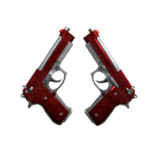 StatTrak™ Dual Berettas | Гемоглобин